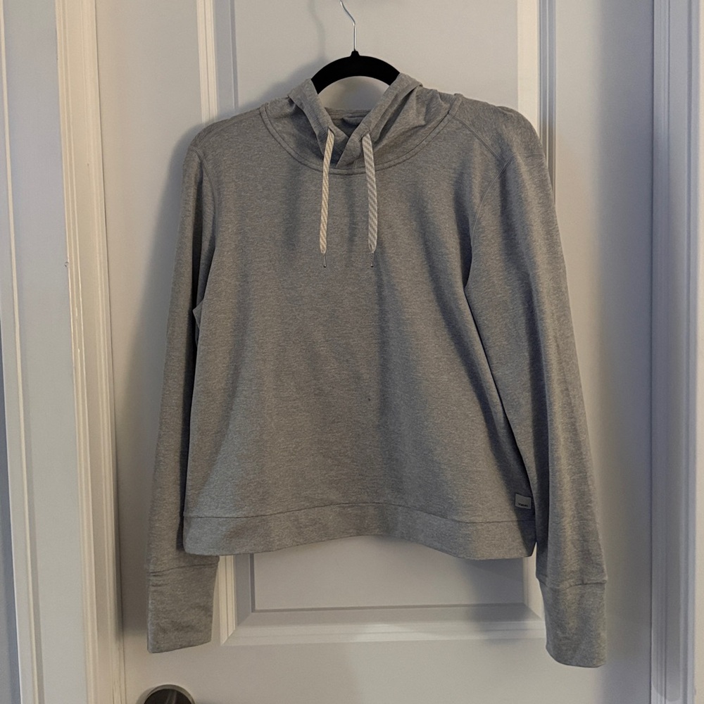 Vuori Modern Pullover Hoodie - light grey
